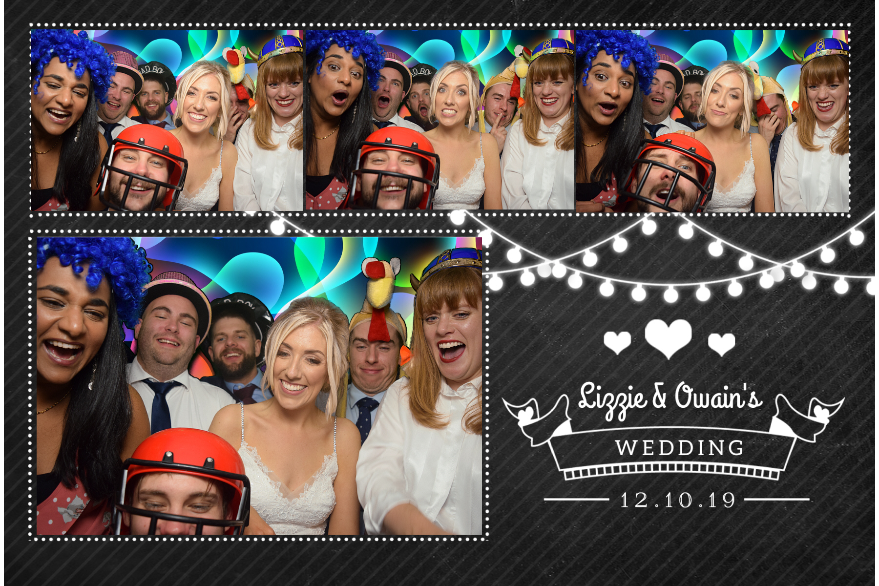 Lizzie & Owain | View more photos from the event at gallery.blissbooth.co.uk/u/BlissBooth/Lizzie-Owain